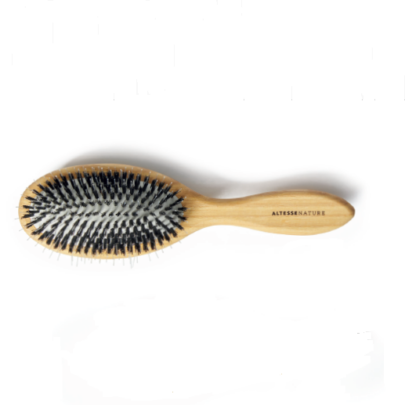 Brosse Pneumatique Sanglier/Nylon sur bois